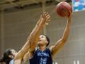 Nathan Molony-Benjamin goes up for a shot against Hawaii-Pacific University