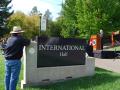 international hall sign