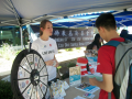 Students at the Service and Internship Fair