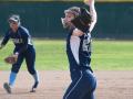 Brielle Vidmar pitching