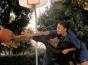 Still from Gina Prince-Bythewood's film "Love & Basketball" (2000). a couple playing basketball.