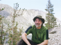 SSU professor Nathan Rank in the Sierra Nevadas near Bishop. 