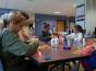 Campers focusing on their projects in the Sonoma State Makerspace // Photo by Francisco Carbajal