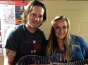 SSU alumna Tara Funk with Jake Peavy